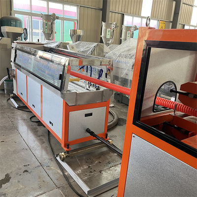Fully Automatic Spiral Pipe Extrusion Line for Single wall Pipes Pipe Type 50-200mm