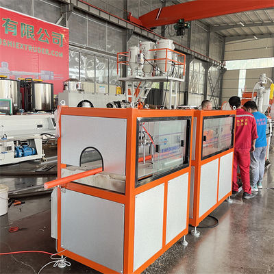 High Speed HDPE COD Pipe Production Line Corrugated Optical Fiber Duct Making Machine with Silicon Core Co-extrusion