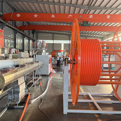 Industrial HDPE COD Silicon Core Pipe Cluster Extrusion Line Fiber Optic Cable Protection Duct Machine