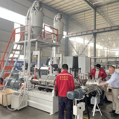 Water Gas Pipe Extrusion Machine Plastic Extrusion Machinery Pe Pipe Production Line