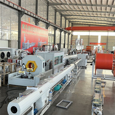 Single Screw HDPE PPR PP PE Plastic Pipe Extrusion Line For 20-110mm