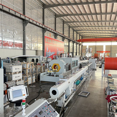 Three Layer Co-Extrusion Pipe Making Machine for Water Supply, Gas and Drainage Systems