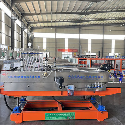 HDPE PP Plastic Double Wall Corrugated Pipe Extruder Machinery Bellows Production Machine