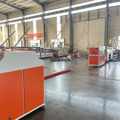 HDPE Carbon Spiral Pipe Extrusion Machine With Winding Machine