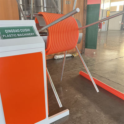 Линия экструзии спиральной трубы из полиэтилена (PE) и полипропилена (PP), полностью автоматическая, класс 100 м/рулон, намоточная машина