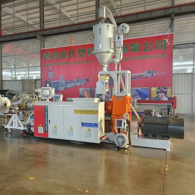 Single Wall Corrugated Pip Strand Extrusion Production Line  Plastic Pipe Production Machine