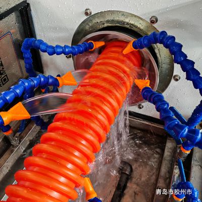 Продвинутая линия экструзионной трубы с спиральной вертикалью для намотки труб ПЕ 100 м/рулочку