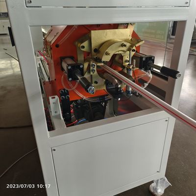 OMRON Temperature Controller PE Pipe Extrusion Line With 9 Meters Vacuum Tank And SUS304 Raw Material