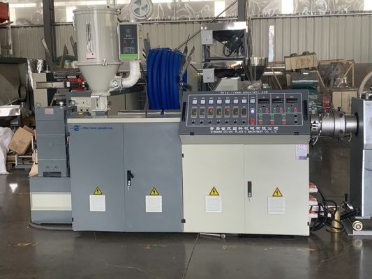 Energy Efficient HDPE / PP Prestressed Spiral Pipe Extrusion Machine with PLC Control