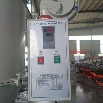 Fully Automatic Spiral Pipe Extrusion Line for Single-wall Pipes Pipe Id 50-200mm Advanced Technology