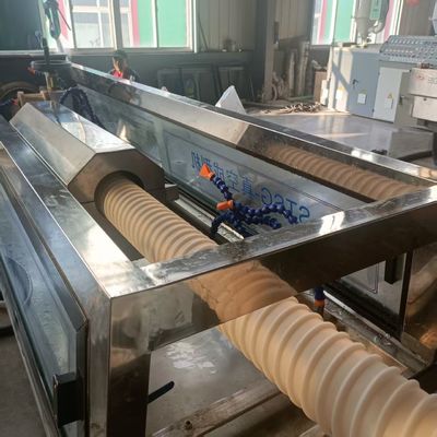 High Speed Plastic PE HDPE Prestressed Spiral Pipe Extrusion Production Line Making Machine