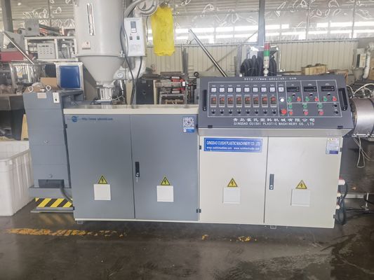 Пластиковая линия экструзии труб из ПНД, ПЭ, ПП, МПП, ПЭРТ, ППР, ПВХ для воды и кабельных каналов