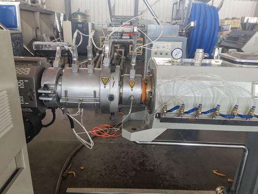 Экструзионная машина для производства пластиковых труб для производства водопроводных труб, кабельных каналов из ПНД, ПЭ, ПП, МПП, ПЭРТ, ППР, ПВХ