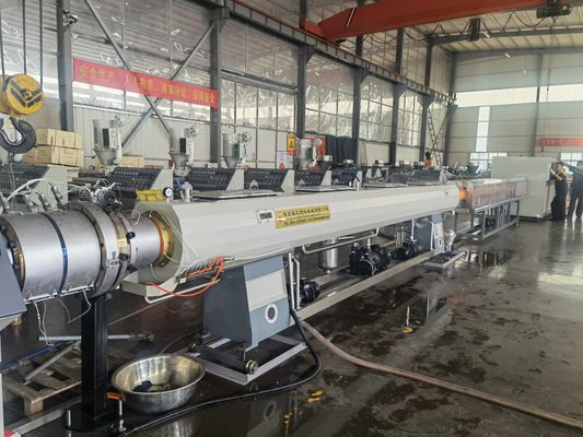 PVC PPR PE HDPE MPP PERT Water Pipe Cable Conduit Plastic Tube Extrusion Production Extruder Making Machine Line