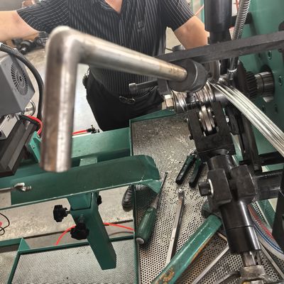 Touch Screen Operating Mode Metal Bellow Forming Machine Stainless Steel Construction and 21meters/minute Forming Speed