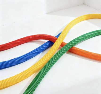 Hookah Hose  Extrusion Production Line / Wear-Resistant and Flexible Corrugated Pipe Machinery