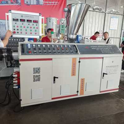 PVC Plastic Tube Twin Screw Pipe Extruder/Extrusion Professional Manufacturing Machine