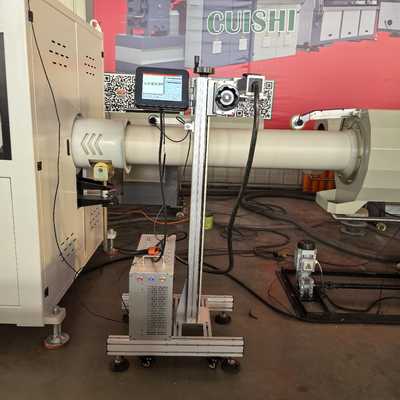 High Output UPVC Pipe Extrusion Line with Twin Screw Extruder for Drainage Pipe Making