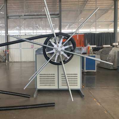 PE/HDPE Prestressed Spiral Corrugated Pipe Extruder Manufacturing Production Line
