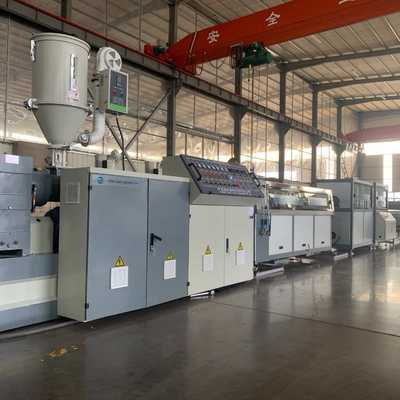 Industrial Plastic HDPE Prestressed Spiral Winding Pipe Extruder Machine Production Line for Drainage Sewer Gas Water Pipe Manufacturing