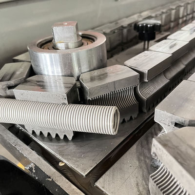 Automotive Wire Harness Corrugated Tube Making Machine / Bellows Conduit Production Line