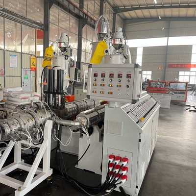 Plastic UPVC PVC PE HDPE PPR Extruder Water Drainage Hose Pipe Extrusion Production Making Manufacturing Machine
