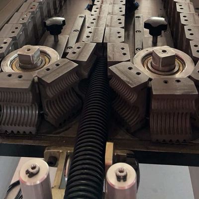 1 Year Guarantee Corrugated Pipe Extrusion Line Utilizing Sj75 30 Single Screw Extruder Suitable Corrugated Pipe Machine