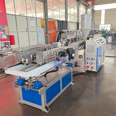 Plastic PE PP PA EVA Single Wall Corrugated Pipe Extrusion Making Machine Production LinePlastic PE PP PA EVA Single Wall Corrugated Pipe Extrusion Making Machine Production Line