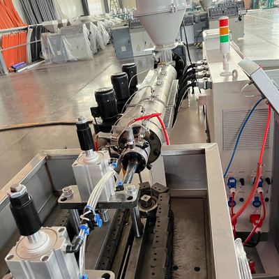 Single Screw Extruder Corrugated Pipe Making Machine for HDPE Single Wall Corrugated Cable Duct Production Line