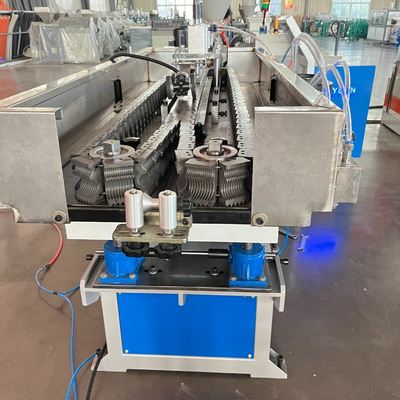 High Speed HDPE PE PP Plastic Single Wall Corrugated Pipe Extrusion Line Flexible Conduit Hose Tube Making Machine for Cable Protection and Wire Harness
