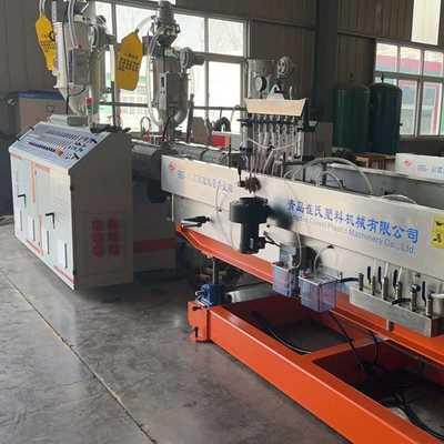 ПЕ Вентиляционная труба для воздушного дренажа Машина для гофрированных труб Система очистки свежего воздуха Экструдер проводов