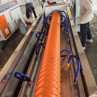 High Performance HDPE Carbon Spiral Pipe Manufacturing Machine with Stable Output