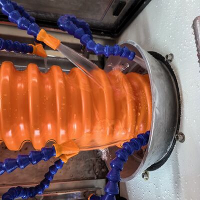 Industrial Grade PE Spiral Pipe Extruder Machine with High Efficiency Forming Mold and Cooling System