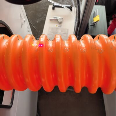 High Output PE Carbon Spiral Pipe Making Machine Flexible Cable Protection Tube Extrusion Production Line