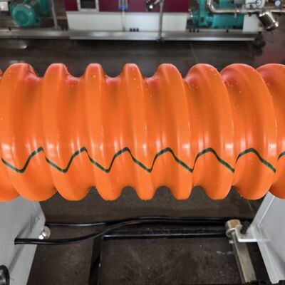 Plastic Carbon Spiral Pipe Making Machine for Cable Protection Conduit