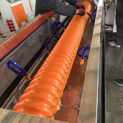 Energy Saving Prestressed Plastic Spiral Pipe Production Line HDPE PPSP Pipe Making Machine Price
