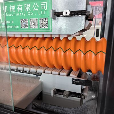 Plastic HDPE PE Carbon Spiral Pipe Extruder Helical Tube Conduit Pipe Making Production Machine