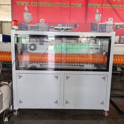 Energy-Saving PE Carbon Spiral Conduit Extrusion Plant with Specialized Spiral Forming Mold and Cooling Tank