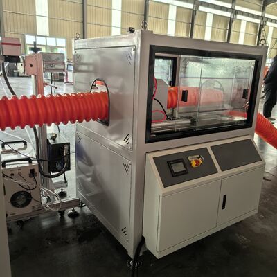 PE Carbon Spiral Conduit Pipe Production Equipment for Telecom Duct Making Machine