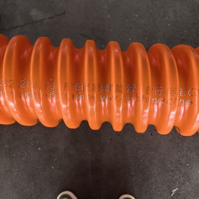High Speed HDPE PE Carbon Spiral Pipe Making Machine Plastic Carbon Reinforced Conduit Pipe Extrusion Line