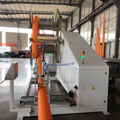 PE Carbon Spiral Corrugated Pipe Extrusion Machine HDPE Carbon Reinforced Hose Tube Manufacturing Line