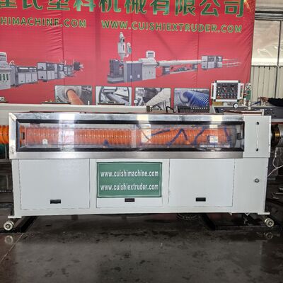 PE Carbon Spiral Pipe Production Line High Efficiency Plastic Conduit Tube Extruder Machine