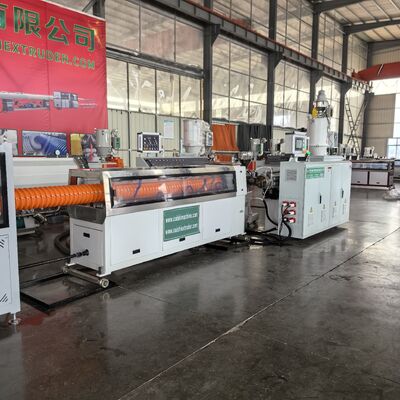 Full Automatic HDPE Carbon Spiral Corrugated Pipe Production Line with Precise Winding and High Speed Coiling System