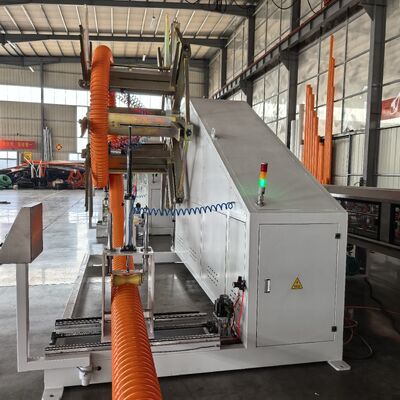HDPE Carbon Spiral Pipe Extrusion Line High Efficiency Plastic Pipe Making Machine