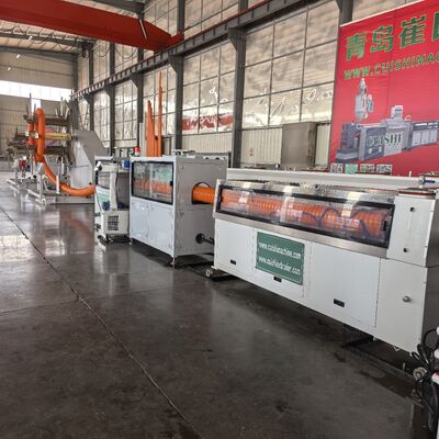 PE HDPE Carbon Spiral Corrugated Pipe Extrusion Making Machine Plastic Helical Tube Conduit Production Line