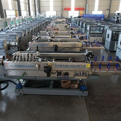 High Speed PVC/HDPE/PP Single Wall Corrugated Pipe Making Machine for Electrical Conduit and Drainage System