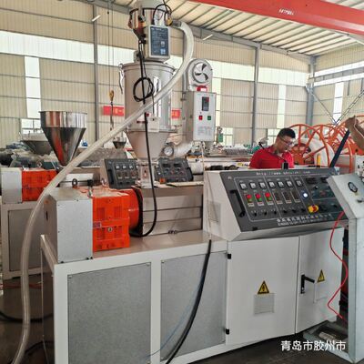High-Speed and Stable Single Wall Automotive Wiring Harness Pipe Extrusion Line