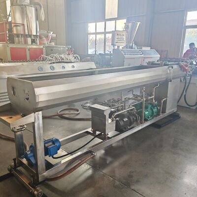 High Efficiency PVC Pipe Production Line Twin Screw Extrusion Machine for Water Drainage Supply