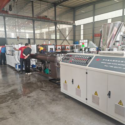 Automatic PVC UPVC CPVC Pipe Production Line Twin Screw Extruder Pipe Extrusion Machine