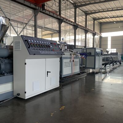 Fully Automatic PE Prestressed Spiral Duct Making Machine, Single Screw Extruder for Post-Tension Corrugated Tube